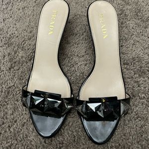 Prada kitten heels, size 6